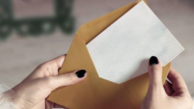 Carta para mensajería